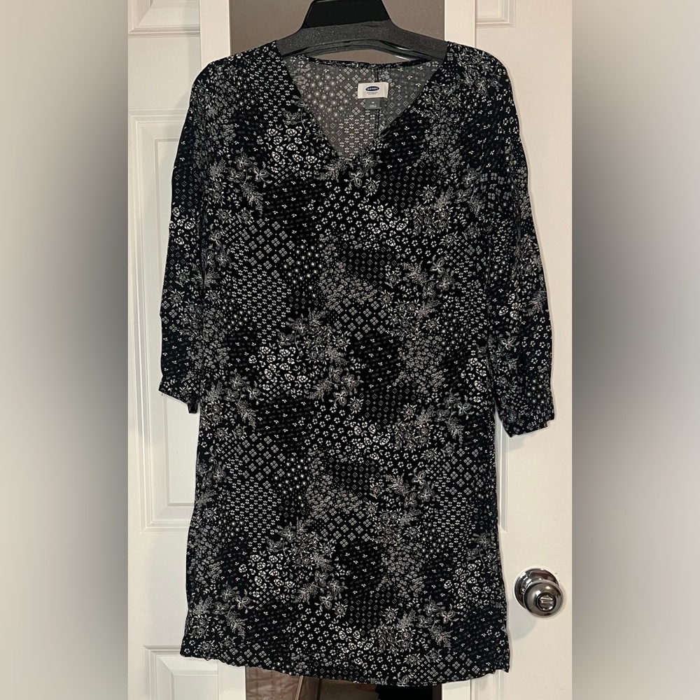 Long Sleeve Mini Dress - M